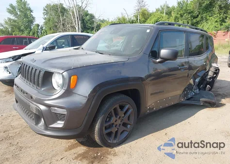 2021 Jeep Renegade 80Th Anniversary 4X4 z USA, uszkodzony, nr VIN ZACNJDBB2MPM40243